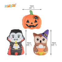 Jouet en peluche grinçant pour chiot, design amusant sur le thème d'Halloween, doux et personnalisé par le fabricant Famipet