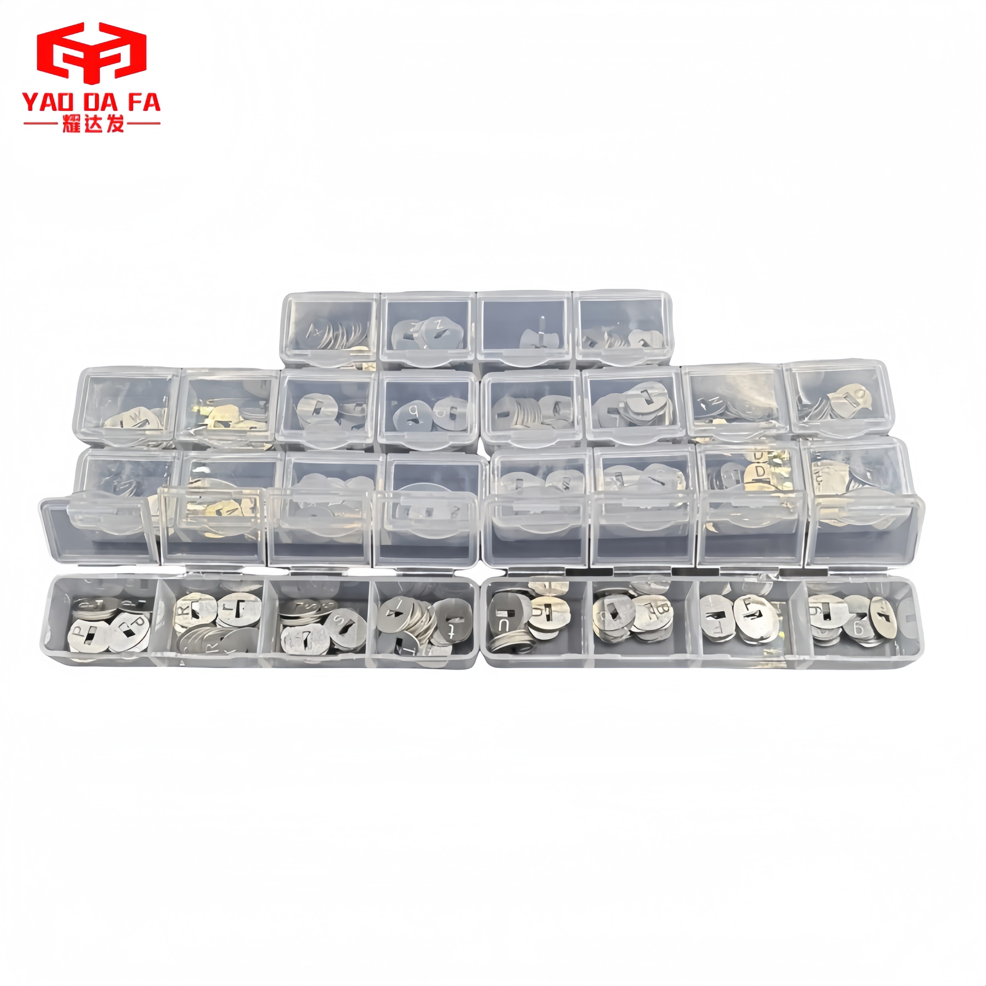 YAODAFA Exquisite Stainless Steel Mnemonic Capsule Crypto Hardware Wallet  Encrypted Cold Wallet Silvery-Christmas Gift