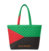 Sac fourre-tout matelassé à l'épaule avec drapeau de la Martinique, sacs à main de travail pour femmes, sacs fourre-tout légers à ouverture supérieure pour les voyages, l'université et la plage