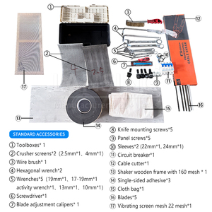 Lansing kích thước nhỏ phế liệu tái chế điện mini dây đồng granulator tạo Hạt máy cho cáp đồng - Product Image 4