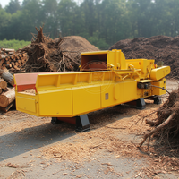 Équipement de traitement et de recyclage des déchets forestiers, broyeur de bois, broyeur de palettes en bois, déchiqueteuse de bûches professionnelle et durable