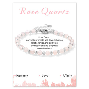 <span class=keywords><strong>Bracelet</strong></span> artisanal en perles de lapis-lazuli et d'améthyste naturelles facettées de 4 mm, en acier inoxydable, <span class=keywords><strong>bracelet</strong></span> de guérison en cristal pour femmes et hommes - Product Image 4