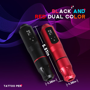 Set Profesional de Máquina de Tatuar Inalámbrica, Kit Completo de Arte Corporal con Pluma Rotatoria, Agujas y Accesorios para Uso Profesional - Product Image 4