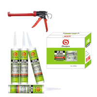 Sellador de Silicona Acética GP RTV de un Componente para Sellado de Juntas de Vidrio de Acuarios, Impermeable