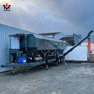 Silo mobile SDDOM certifié CE, petit modèle horizontal, 20T, 30T, 50 tonnes, <span class=keywords><strong>prix</strong></span> du silo de stockage de <span class=keywords><strong>ciment</strong></span> mobile - Product Image 3