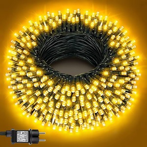 Guirlande lumineuse LED de Noël pour extérieur, 24V, lumières féériques pour arbre de Noël, guirlande étanche pour cour, décoration de fête - Product Image 2