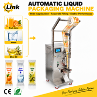 Machine d'emballage automatique de sachets liquides pour jus, lait, boissons, eau, remplissage de sachets et emballage sous film enroulable