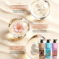 Lotion Corporelle Parfumée Lissante et Protectrice 450ml à la Niacinamide, Éclaircissante et Fixatrice d'Hydratation, Marque Privée Personnalisée en Gros