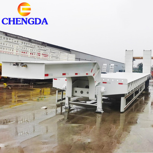 Remorque semi-remorque surbaissée d'<span class=keywords><strong>occasion</strong></span> à 4 essieux détachable - Product Image 2