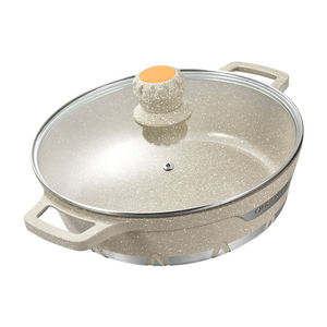 طقم أواني طهي من الألومنيوم 10 قطع للطبخ بالحث الحراري، مجموعة قدور غير لاصقة للمطبخ - Product Image 5