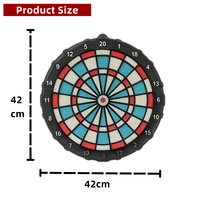Lot de fléchettes personnalisées en plastique à pointe souple – Cible de fléchettes écologique, légère, multi-styles et sécurisée pour la famille en intérieur