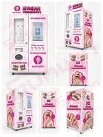 Distributeur automatique professionnel d'imprimantes d'art d'ongles IA, kiosque d'impression d'ongles entièrement automatique et personnalisé avec écran tactile