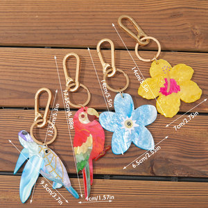 Sáng Tạo NFC Keychain độc đáo tùy chỉnh Rùa Biển màu xanh khuyến mại móc khóa thời trang dễ thương halobios Sneaker Keychain - Product Image 3