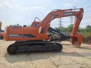 Excavadora Coreana Usada de Gran Tamaño, Doosan DH220-7, con Pintura Original, Excavadora Doosan DH220-7 de Segunda Mano de Alta Calidad en Stock - Product Image 3