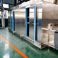 Machine de surgélation rapide IQF automatique de type tunnel à haute productivité pour ligne de transformation des produits de la mer (sardines) Marque HONGTENG