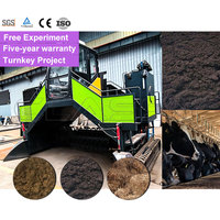 Machine à retourner le compost CLASSY, équipement commercial de fermentation et de mélange pour compostage, moteur haute performance 380V/220V, économie d'énergie pour