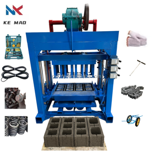Machine à blocs creux 4-40 à structure simple, très vendue au Kirghizistan, produite avec une machine à fabriquer des briques en <span class=keywords><strong>ciment</strong></span> - Product Image 1