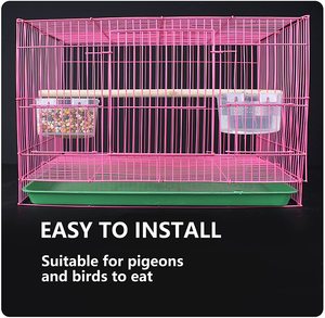 Mangeoires pour perruches perroquets, 1 pièce, bol d'eau, fontaine abreuvoir, fontaine, mangeoires pour cailles, instruments de culture - Product Image 6