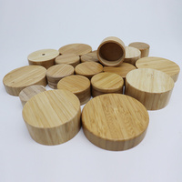 Couvercles en bambou naturel personnalisés YUESHEN pour tasses, bocaux en verre, boîtes de rangement, couvercles de rangement domestiques en bambou, pièces usinées CNC