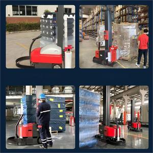 Máquina Envolvedora de Palés Robotizada Autopropulsada - Envolvedora de Palés Móvil Independiente para Empaque Logístico de Alta Resistencia - Product Image 2