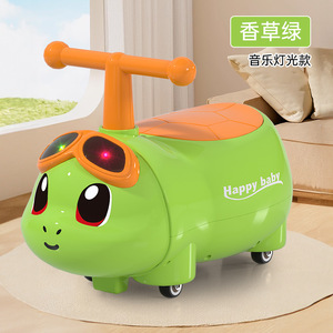 Nuevo Vehículo Deslizante "Fortune-Bound Little Turtle Peanut Car" - Apto para niños de 1 a 5 años. Ruedas giratorias silenciosas para evitar deslizamientos excesivos - Product Image 2
