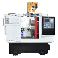 Tour CNC à banc incliné de type Gang Tool