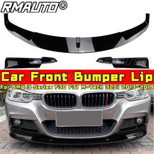 Pour BMW Série 3 F30 F31 M-Tech 320i 2013-2019 Accessoires Extérieurs de Voiture Kit Carrosserie Spoiler Diffuseur Lame de Pare-chocs Avant - Product Image 2