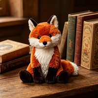 Boneka Hewan Liar Premium Bersertifikat CE, Mainan Boneka Hewan Isi Dakron, Hadiah untuk Anak-Anak
