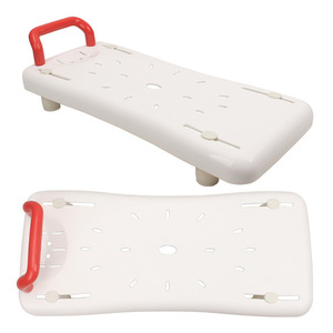 Siège de bain réglable Science avec accoudoirs 40-64 cm pour personnes âgées et femmes enceintes, chaise de bain pliable antidérapante - Product Image 3