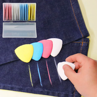Ensemble de craie de tailleur effaçable colorée, 10/20 pièces, ensemble de stylos marqueurs de tailleur, outil de marquage de vêtements de couture DIY, accessoires de broderie