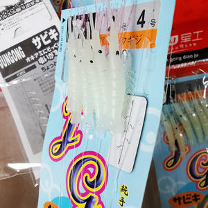 Hameçons à crevettes Lq, 4 tailles, hameçons multiples pour la pêche au bar en eau douce - Product Image 1