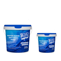 Peinture acrylique liquide à base d'eau pour la rénovation des tuiles en acier, antirouille, pour toitures et structures en acier
