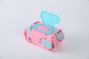 Lingettes pour bébé épaisses à motif perlé, pack familial abordable de 80 lingettes humides de grande taille - Product Image 5