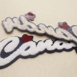 Patchs brodés thermocollants en sergé écologiques en gros, motif floral, pour vêtements et chapeaux - Product Image 2