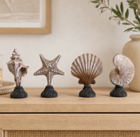 Décoration sur le thème de la plage, ornement de bureau côtier, coquillage décoratif pour la maison, cadeau de pendaison de crémaillère