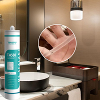 Scellant hybride MS transparent élastique de haute qualité à polymère MS, à faible teneur en COV, pour toutes les applications