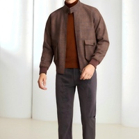 Veste multi-poches coupe-vent avec logo OEM, imperméable, veste d'extérieur, veste d'hiver chaude pour hommes