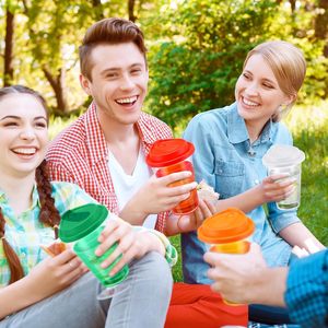 Vente en gros de gobelets en plastique transparent pour boissons glacées, avec logo personnalisé imprimé, 500 ml, 750 ml, 32 oz, 16 oz, gobelets en plastique PP pour bubble tea avec couvercles - Product Image 5
