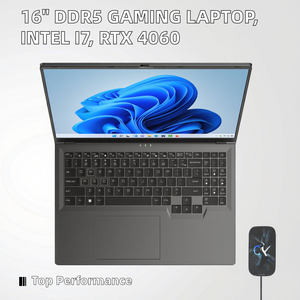 16-inch DDR5 chơi game máy tính xách tay <span class=keywords><strong>Intel</strong></span> <span class=keywords><strong>I7</strong></span>-13620H 12th Gen RTX 4060 8GB đồ họa Thẻ SSD 10-Core Win 11 Pro lớn phần mềm trò chơi - Product Image 2