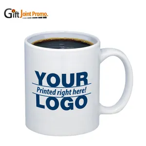 Promotional Gifts Black Ceramic Mug With LOGO Personalized Ceramic Coffee Mug