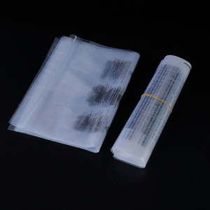 Segnaletica di avvertimento borsa EVA scrub cerniera auto-sigillata borsa abbigliamento biancheria intima pantaloni camicia PE sacchetto di plastica - Product Image 6