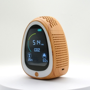 גלאי עם pm2.5 אזעקה ndir חיישן lcd תצוגת אוויר איכות אוויר ו 10% הנחה - Product Image 4