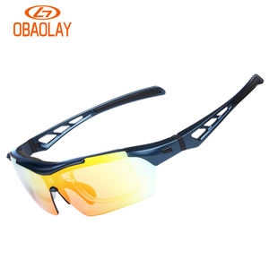 Lunettes de protection oculaire 2025 prêtes à être expédiées, 5 verres, lunettes de vélo, lunettes de route, lunettes de course à pied, lunettes de sport polarisées pour le cyclisme - Product Image 6