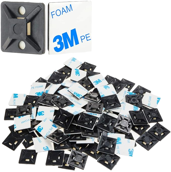 Fscat Self Adhesive Nylon Cable Clamp