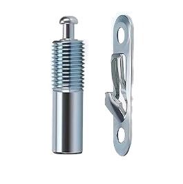 Connecteurs de panneau de placard deux-en-un invisibles en acier au carbone sans perçage, couleur personnalisée, installation facile, modernes - Product Image 2