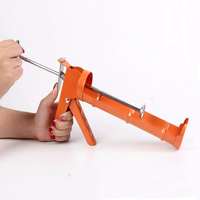 Herramientas de construcción profesionales naranja azul buena calidad 9 "esqueleto B0CCKWJMGL pistola de calafateo pistola de silicona