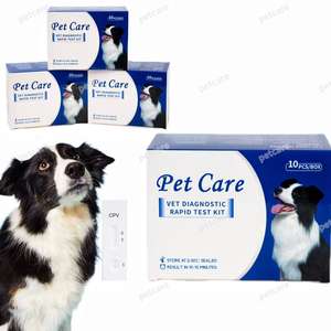 Canino <span class=keywords><strong>Parvo</strong></span> vírus antígeno teste CPV Kit teste veterinário, Kit de teste do cão, Pet Hospital Medical <span class=keywords><strong>Testing</strong></span> Equipment - Product Image 1