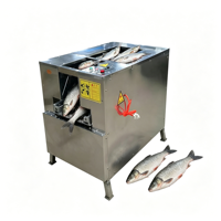 Machine électrique à ouvrir le dos des poissons, petite machine à éviscérer les poissons pour la persienne et le snapper