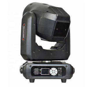 Estuche de estante de luz con cabezal móvil Disco DJ Party Boda Concierto Navidad Mini Sharpy Lyre <span class=keywords><strong>7R</strong></span> <span class=keywords><strong>Beam</strong></span> 230W <span class=keywords><strong>7R</strong></span> LED 12 ABS RGB YINUO 2200 - Product Image 4