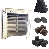 BBQ narguilé Shisha coquille de noix de coco séchoir Machine charbon de bois Briquette four de séchage pour la transformation des aliments pompe à noyau PLC roulement moteur